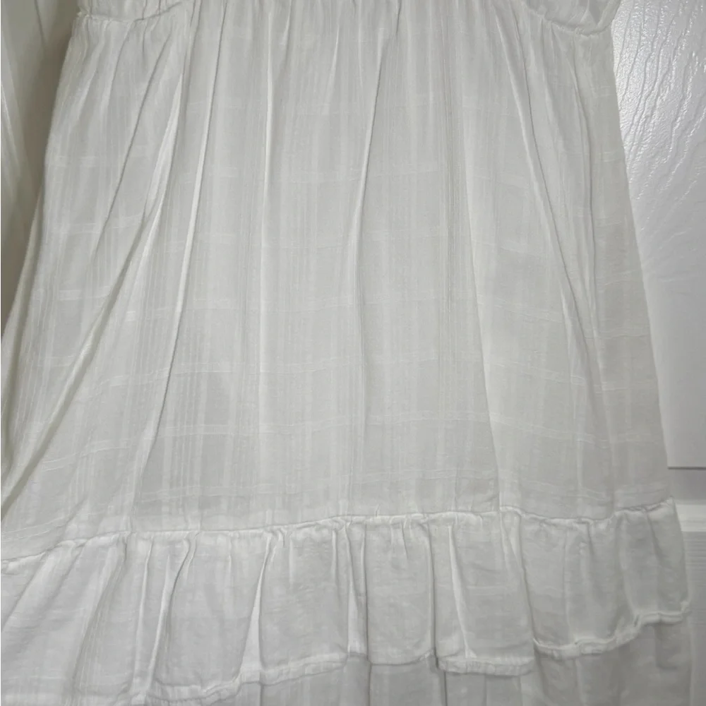 Old Navy Sleeveless Tiered Textured-Dobby All-Day Midi Dress for Girls Size M(8)